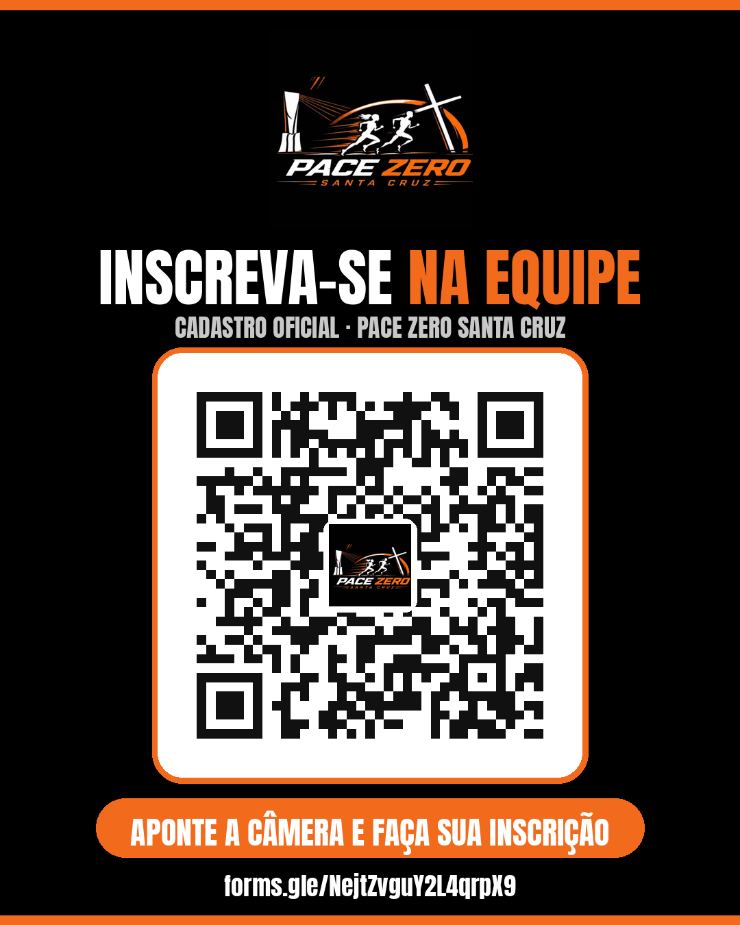 QR Code de inscrição